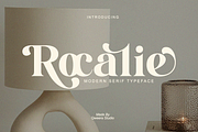 Modern Luxury Serif - Rocalie, a Serif Font by Qweera Studio (Thumbnail 1 of 12)