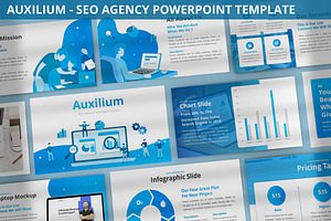 Auxilium - SEO Agency Powerpoint