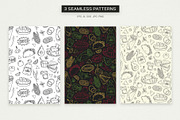 Mexican Food Line Art Set, a Food Illustration by Irina Ostapenko (Thumbnail 3 of 6)