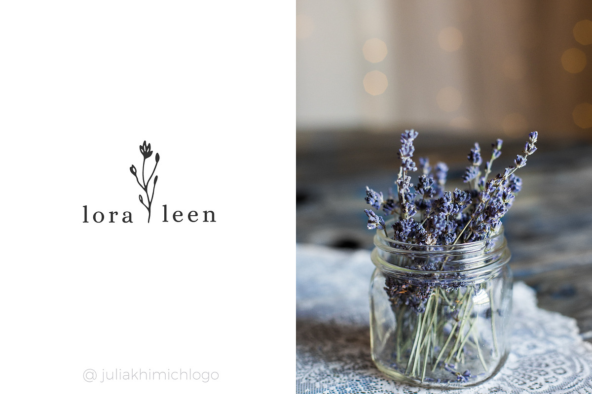 Logo Pack Volume 5. Florals, a Branding & Logo Template by Mint Air Studio (Photo 15 of 21)