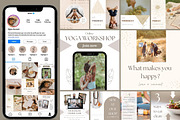 50 Neutral Instagram Post Templates, a Social Media Template by idArt (Thumbnail 2 of 4)