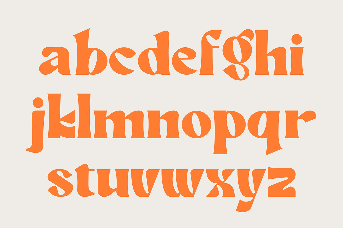 Quiny Groovy Font, a Serif Font by Rasgood (Photo 5 of 7)