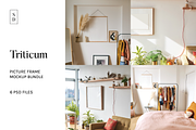 Frame Mockup Bundle - Triticum, a Household Mockup by Saguaro Digital (Thumbnail 1 of 12)