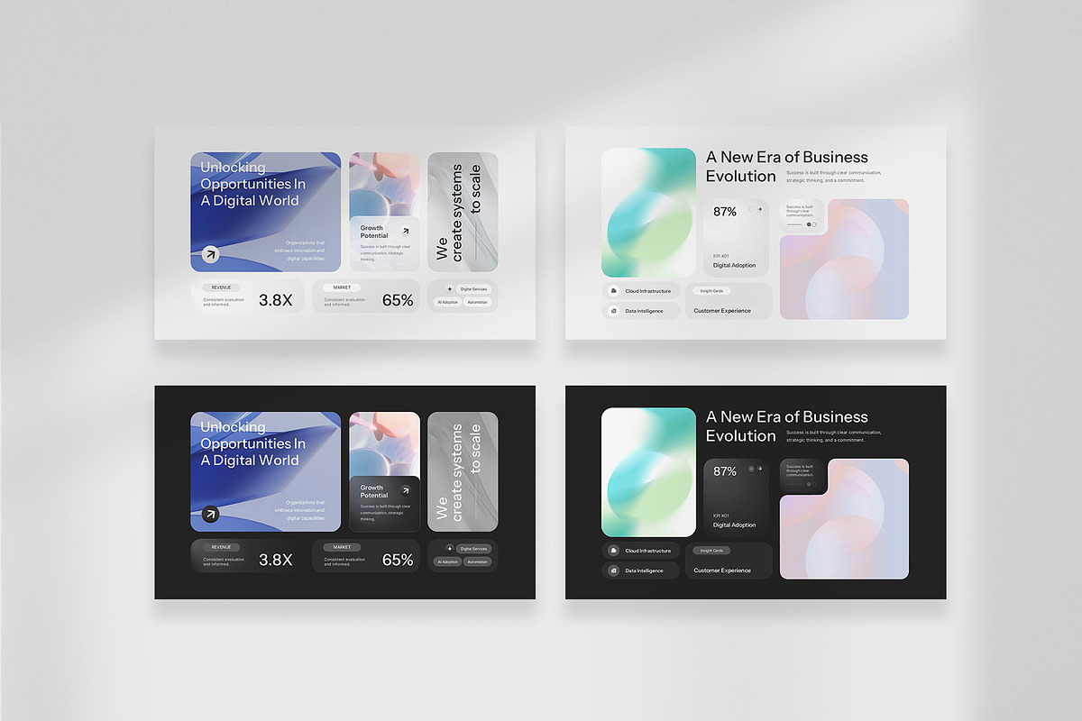 Digital Transformation PowerPoint, a Presentation Template by New Coral Design (Photo 4 of 6)