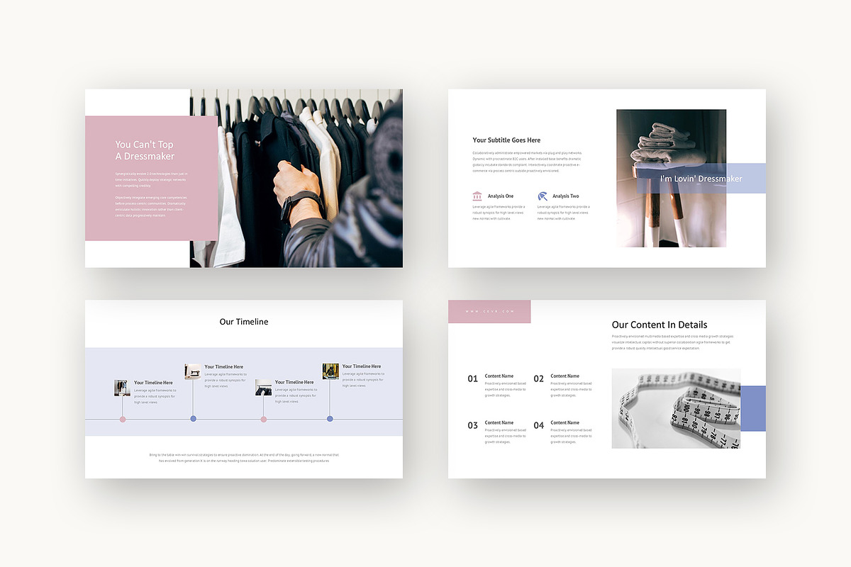 Cevr : Tailoring Powerpoint, a Presentation Template by Punkl Camp (Photo 3 of 16)