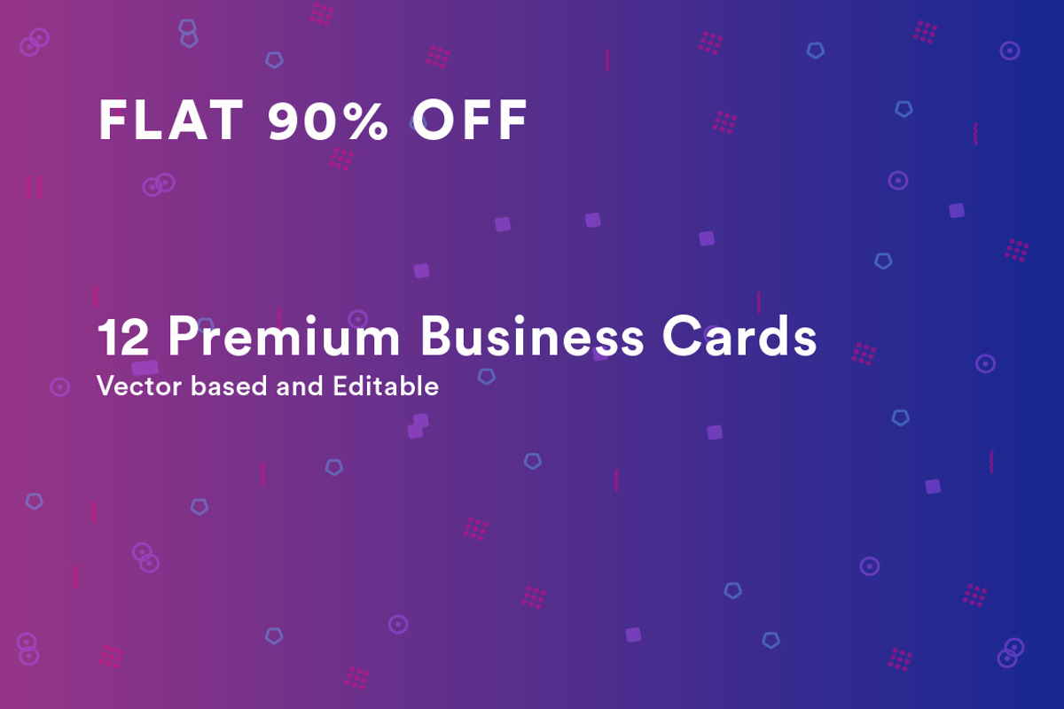 12 Premium Business Cards, a Business Card Template by Pixul (Photo 1 of 16)