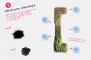 Green Grass or Fur Typo Creator, a Sans Serif Font by TVartworks (Thumbnail 13 of 14)