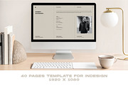 Josefin | Brand Guidelines Template, a Presentation Template by Occy Design (Thumbnail 2 of 10)