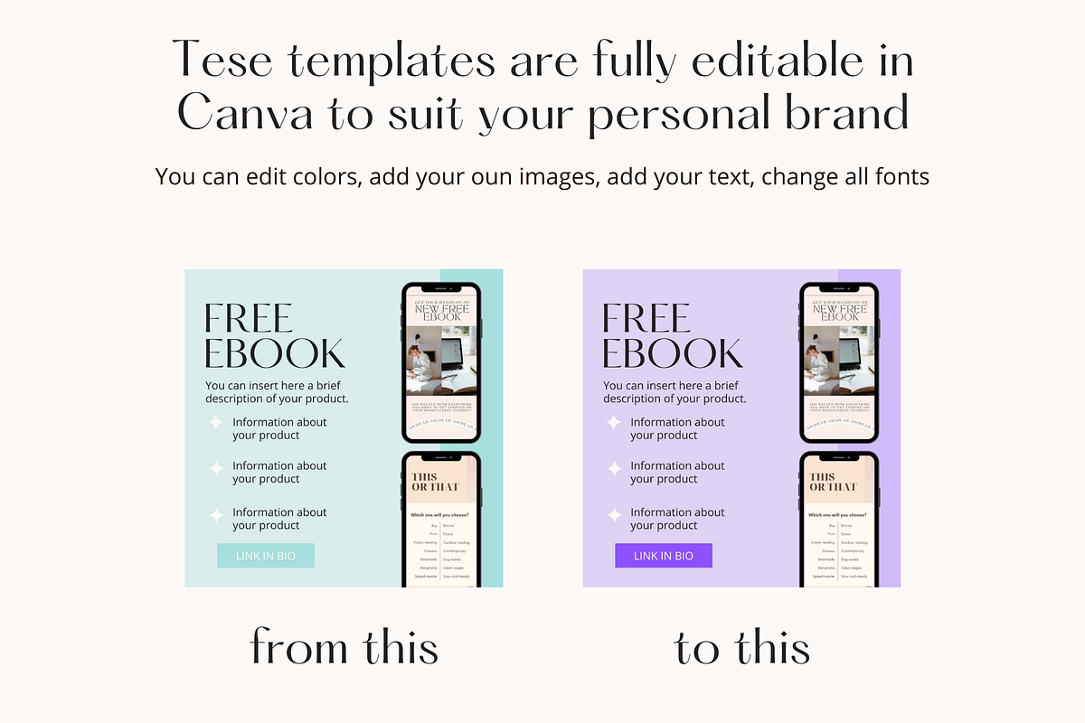 Instagram Creator Canva templates, a Social Media Template by DesignKora (Photo 19 of 19)