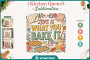 Kitchen Quotes Sublimation Bundle, a Decorative Illustration by Actual Pixel (Thumbnail 11 of 12)