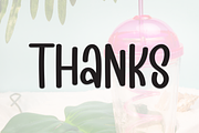 Summer Tumbler | Script Font, a Script Font by Scratchones (Thumbnail 8 of 8)