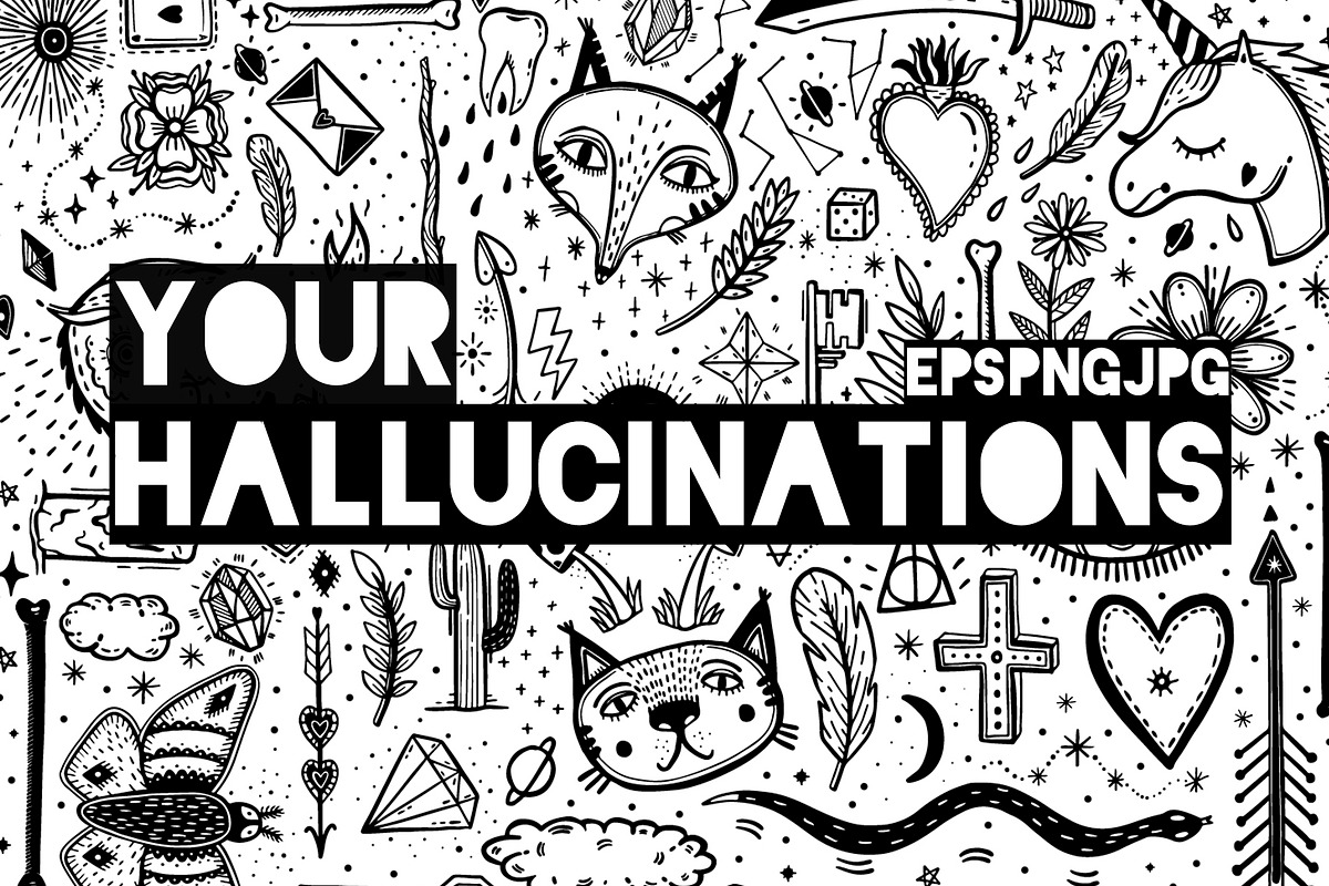 Your hallucinations, an Illustration by Moonflora (Photo 1 of 10)