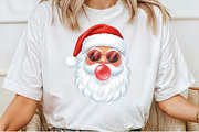 Santa Blowing Bubble Christmas PNG, an Illustration by Craft Nest (Thumbnail 6 of 6)
