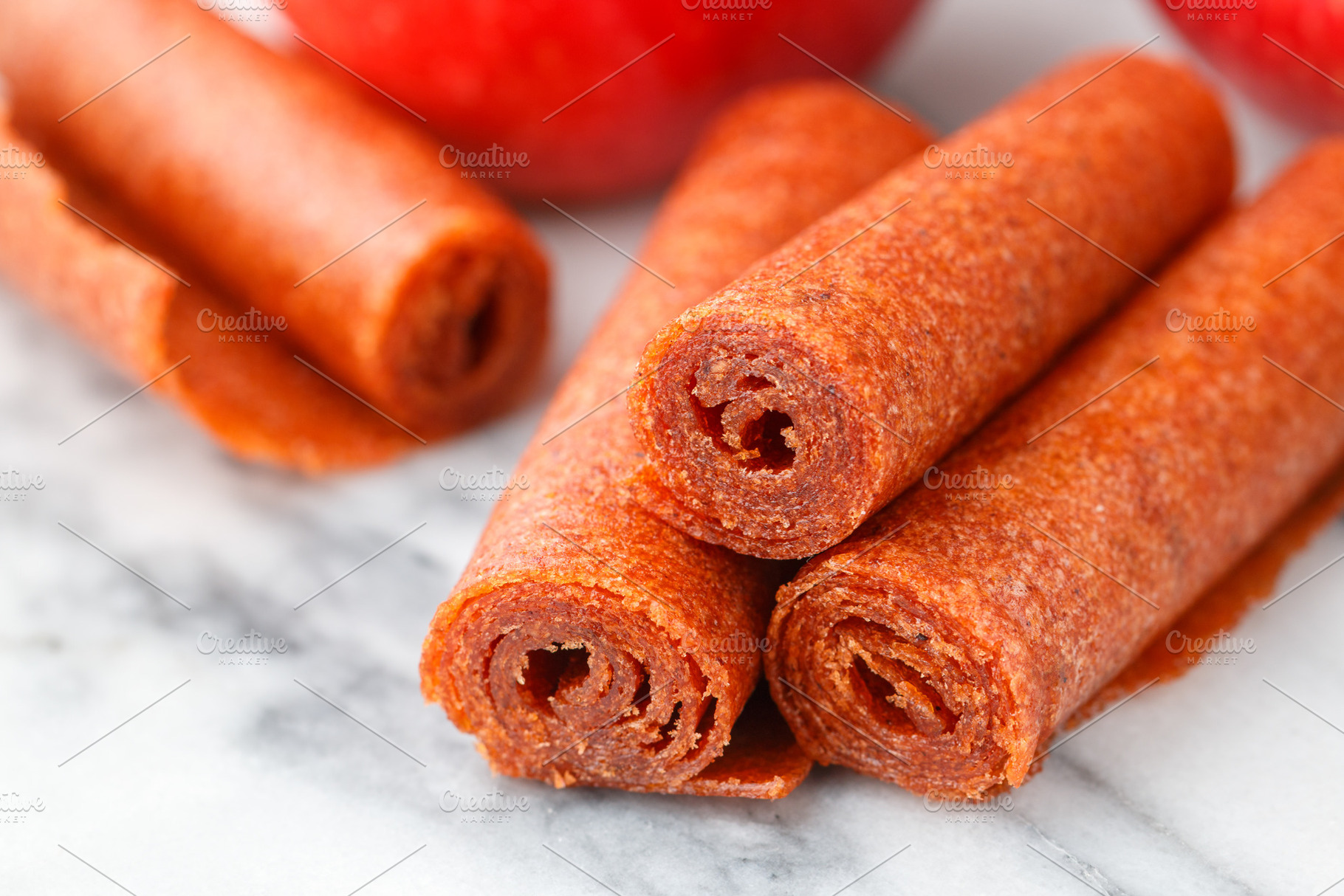 Apple pastille, a Food & Drink Photo by La_Vanda