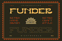 FUNDER - Vintage Handdrawn Font