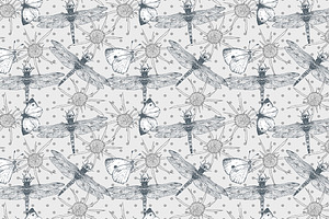 Insects Pattern Set