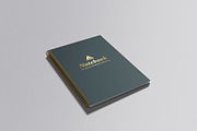 A4 Spiral Notebook Mockup, a Print Template by graphicsecond (Thumbnail 3 of 16)