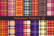 #187 Halloween Patterns, a Pattern Graphic by Plaid4You (Thumbnail 1 of 5)