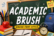 Academic Brush, a Brush Add-On by Yoga Letter (Thumbnail 1 of 8)