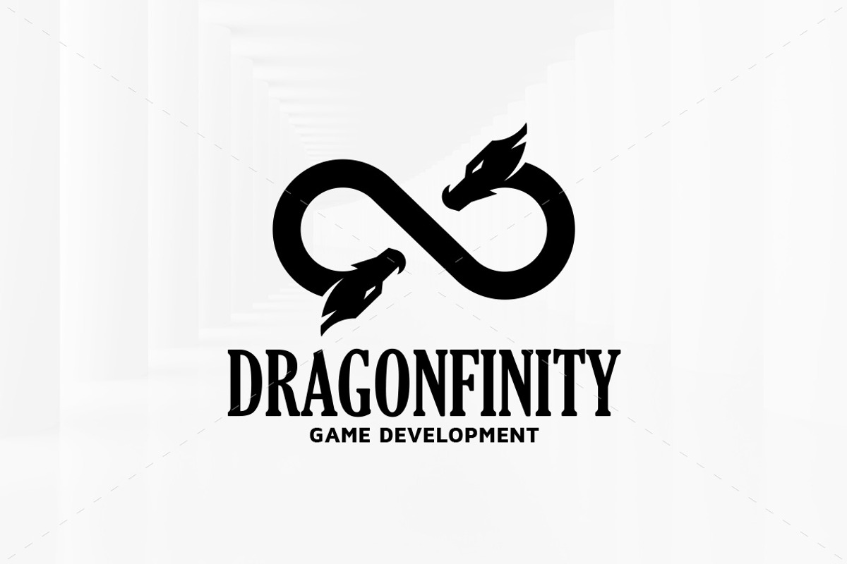 Dragon Infinity Logo Template, a Branding & Logo Template by LOGOMAGINE