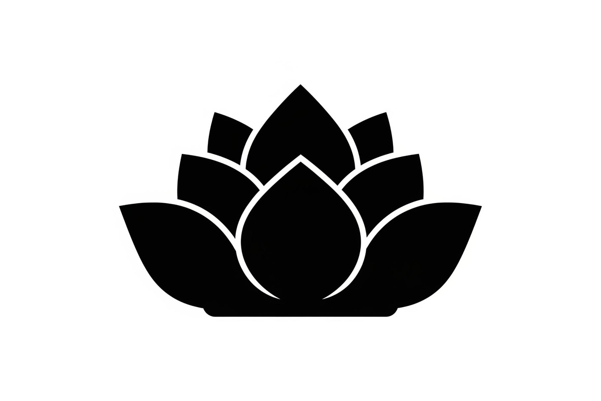 Lotus Flower Silhouette Vector Bundl, an Illustration by Creativeshirt (Photo 49 of 51)