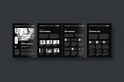 Black Proposal Design Template, a Magazine Template by mijli (Thumbnail 3 of 7)