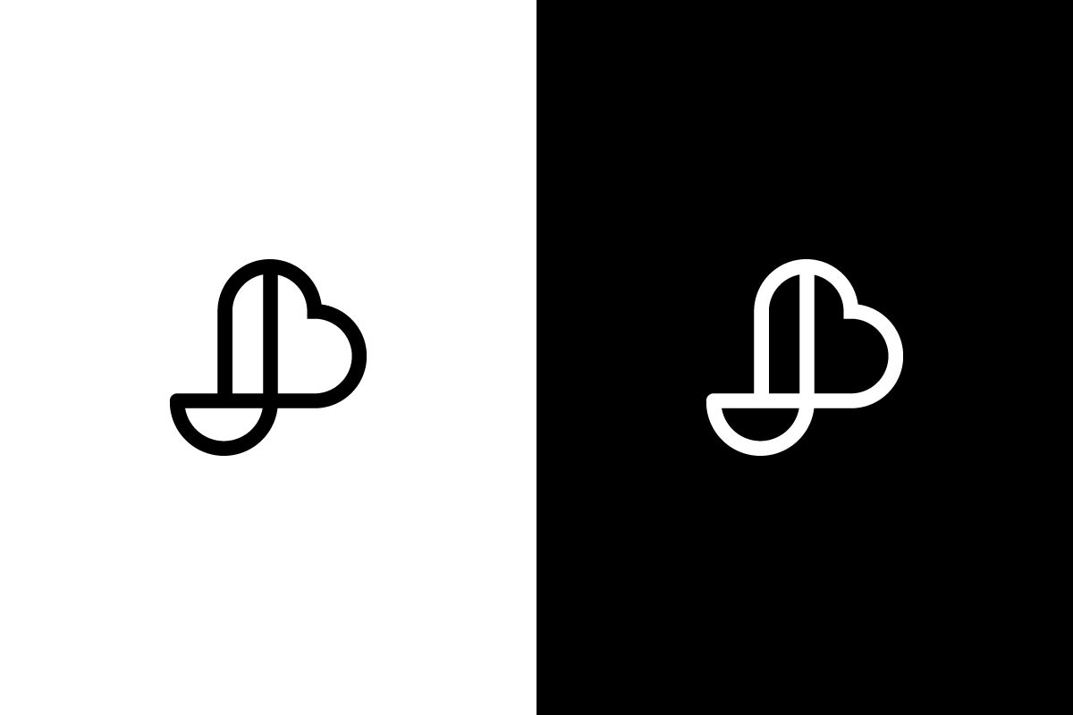JB Heart Logo - Love Letter Mark preview 6