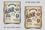 Ice Skating Rink Flyers & Invitation, an Invitation Template by Paul Lesser (Thumbnail 5 of 7)