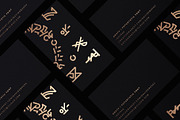 GRVTY | Futuristic font, a Blackletter Font by Davide Bassu (Thumbnail 9 of 17)