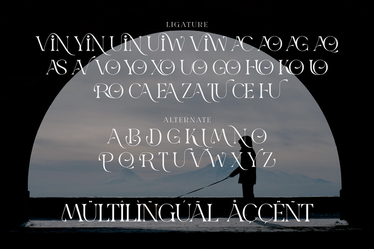 KUINCA Modern Ligature Serif, a Serif Font by Alfinart (Photo 8 of 8)