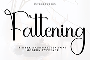 Fattening, a Handwritten Font by InermediaSTUDIO (Thumbnail 1 of 8)