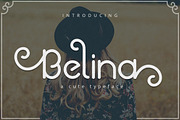 Belina, a Sans Serif Font by LetterJos (Thumbnail 1 of 9)