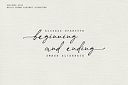 Bella Donna / Elegant Signature, a Script Font by Java pep (Thumbnail 5 of 13)