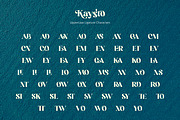 Kaysto - Serif Display Font, a Serif Font by Ekahermawan (Thumbnail 12 of 15)