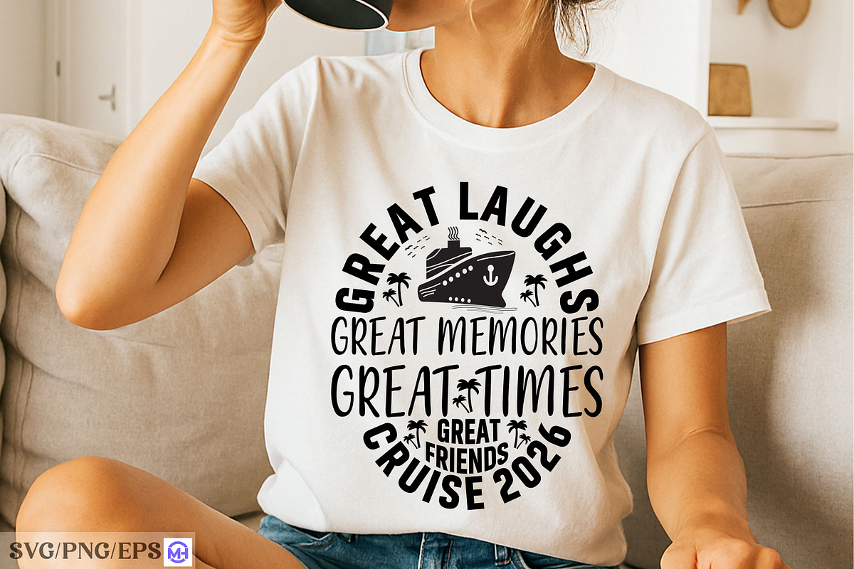 Great Laughs Great Memories Great, a Graphic by mh_arif (Photo 2 of 4)