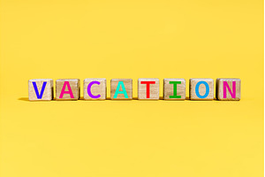 The word VACATION on wooden blocks, a Holiday Photo by Gladkov photography