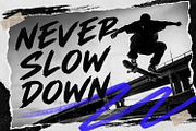 Bractley Bold Streetwear Brush Font, a Handwritten Font by Maulana Creative (Thumbnail 4 of 7)