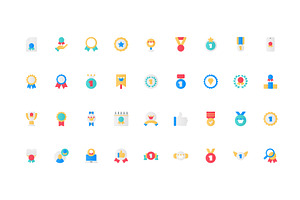Winners award prize first place icon, an Object Illustration by Lemberg Vector