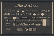 Coffee + Extras, a Script Font by mysunday (Thumbnail 6 of 8)
