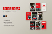 Rouge Riders - Instagram Story, a Social Media Template by StreaksideStd (Thumbnail 1 of 3)