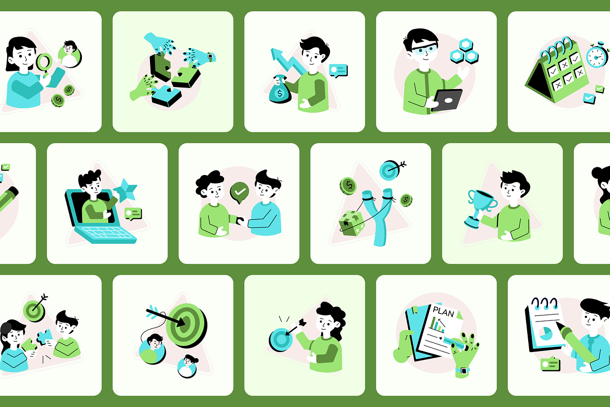 110 Animated Business Ecosystem, a Duotone Icon by Vectors Market (Photo 3 of 4)