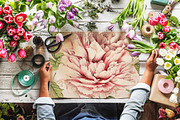 Florist Paper Mockup, a Mockup by Europe.graphics (Thumbnail 3 of 4)