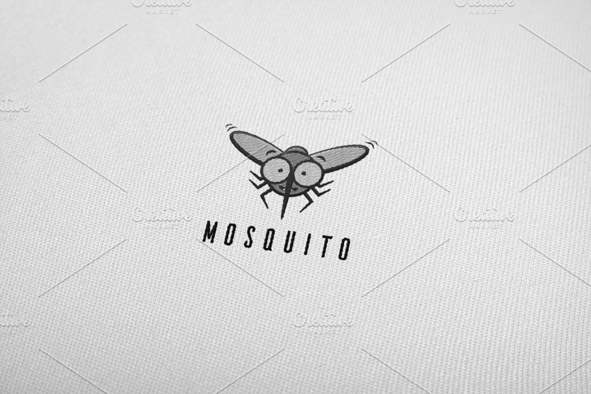 Happy Mosquito logo, a Branding & Logo Template by Piro Concept (Photo 3 of 3)
