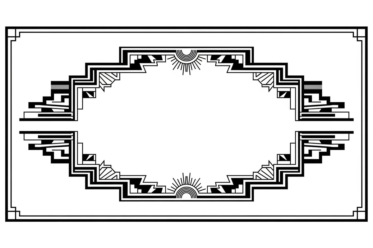 Art Deco Frame SVG Bundle, an Illustration by Gaye Art (Photo 27 of 31)