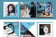Fashion Sale Social Media Pack, a Social Media Template by ZAAS (Thumbnail 6 of 6)