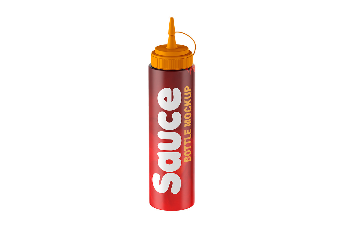 Sauce Bottle Mockup, a Cups & Container Mockup by mockupbuys (Photo 3 of 3)