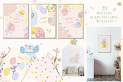 Spring Easter, Bunny collections, a Graphic by Usis (Thumbnail 19 of 27)