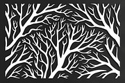 Tree Branch Laser Cut Panel Bundle, a Graphic by BIPLOB EXPERT (Thumbnail 2 of 11)