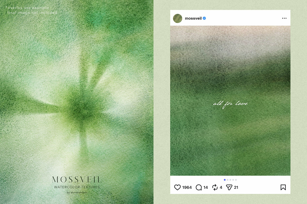 Mossveil · 48 Watercolor Textures, a Texture Graphic by alonahaidash (Photo 4 of 13)