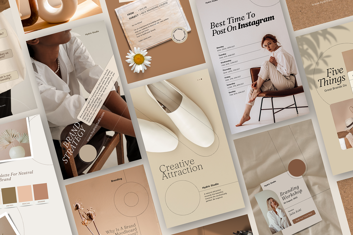 Instagram Coach | CANVA PS, a Social Media Template by Hydric Design (Photo 7 of 9)